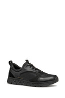 Geox Men's Black U Spherica Ecub-4 Lace-Up Sneaker | Derimod