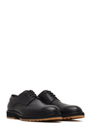 Men's Black Lace-Up Leather Casual Shoes | Derimod