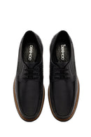 Men's Black Lace-up Leather Casual Shoes | Derimod