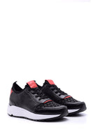 Erkek Yüksek Tabanlı Deri Sneaker | Derimod
