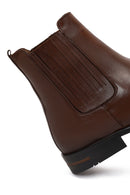Men's Brown Leather Chelsea Boot | Derimod