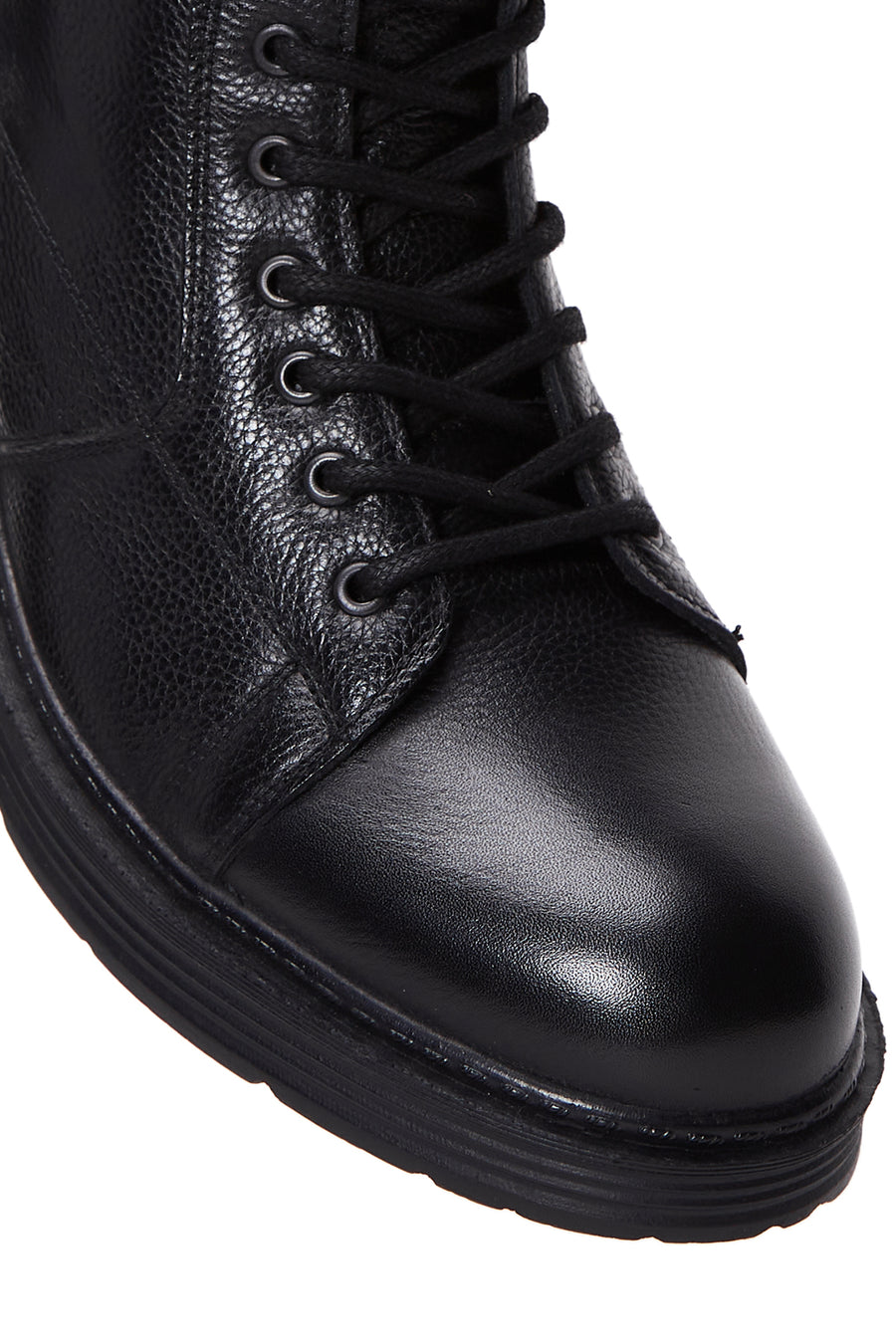 Men's Black Leather Classic Boots