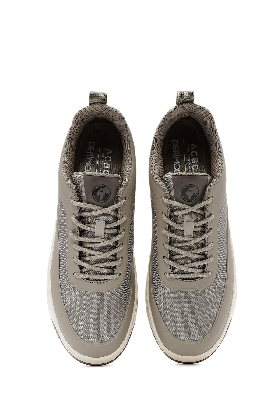 ACBC x Derimod Erkek Vizon Bağcıklı Sneaker