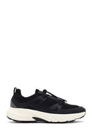 ACBC x Derimod Erkek Siyah Bağcıklı Kalın Tabanlı Kumaş Sneaker | Derimod