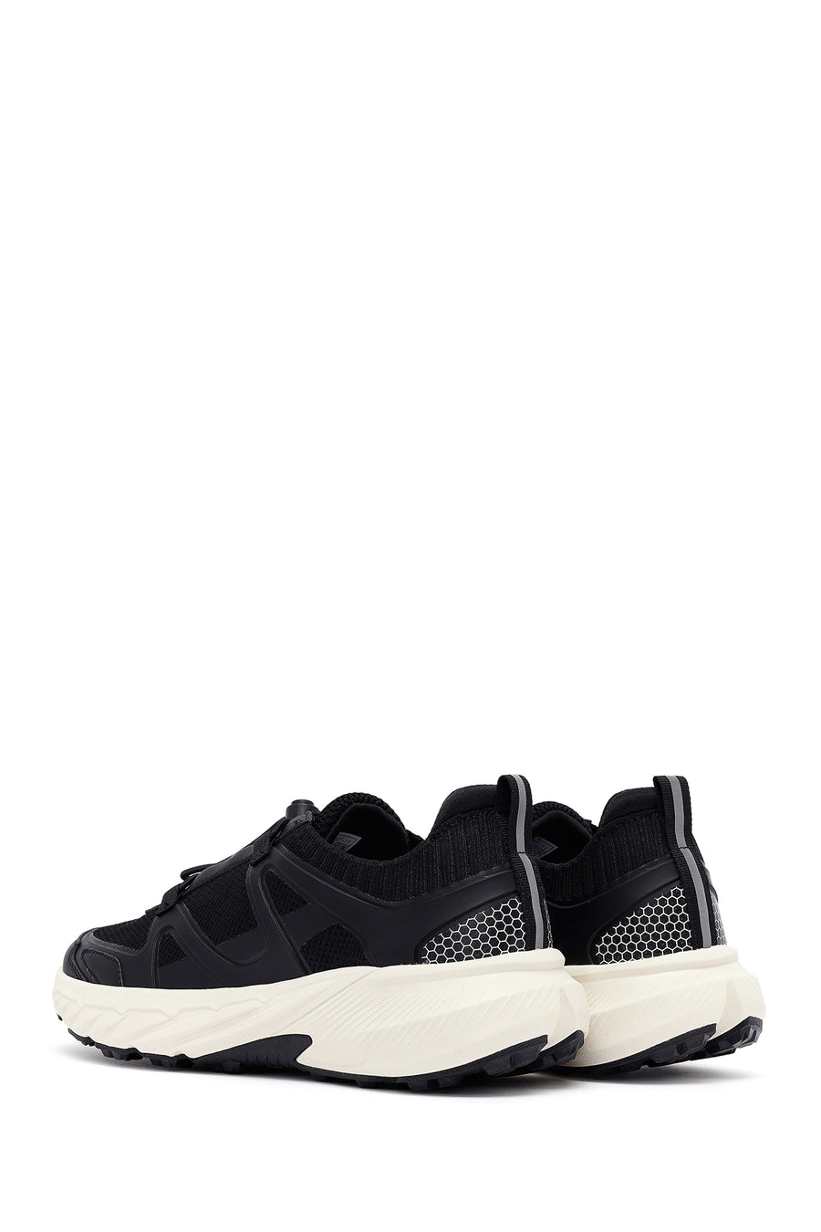 ACBC x Derimod Erkek Siyah Bağcıklı Kalın Tabanlı Kumaş Sneaker