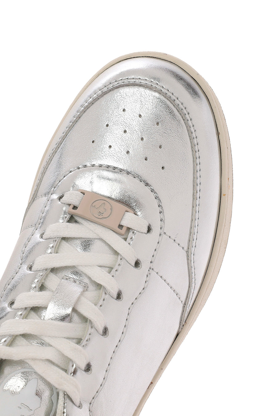 ACBC x Derimod Kadın Gri Metalik Bağcıklı Sneaker