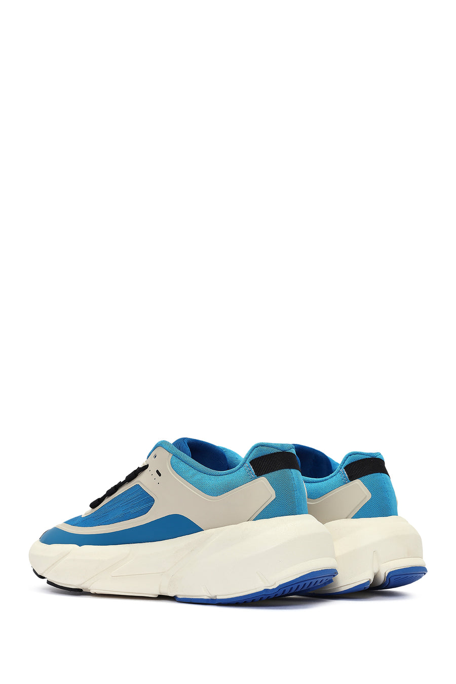 ACBC x DERİMOD Kadın Mavi Bağcıklı Kalın Tabanlı Sneaker