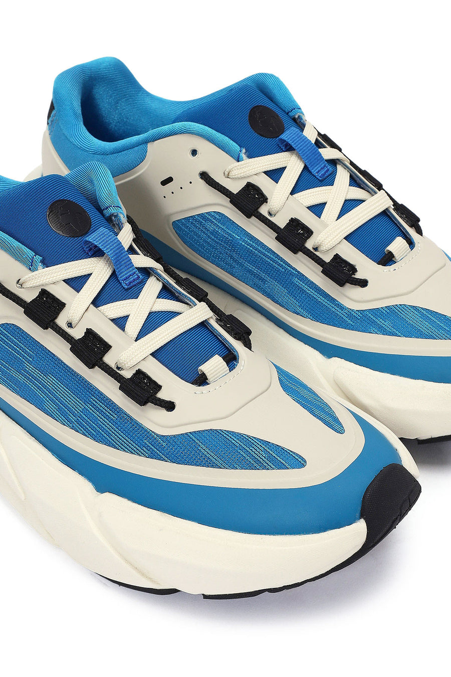 ACBC x DERİMOD Kadın Mavi Bağcıklı Kalın Tabanlı Sneaker