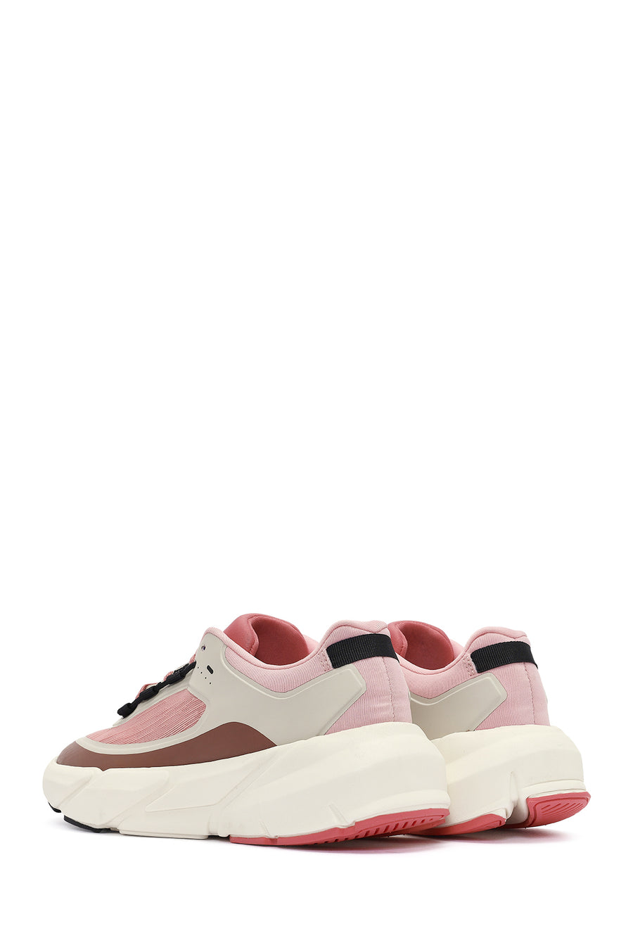 ACBC x DERİMOD Kadın Pembe Bağcıklı Kalın Tabanlı Sneaker