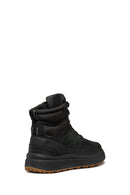 Geox Men's Black Granito + Grip Abx Laced Waterproof Leather Casual Boots | Derimod