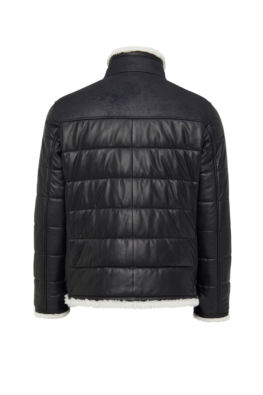 Zermatt Men's Black Teddy Coat