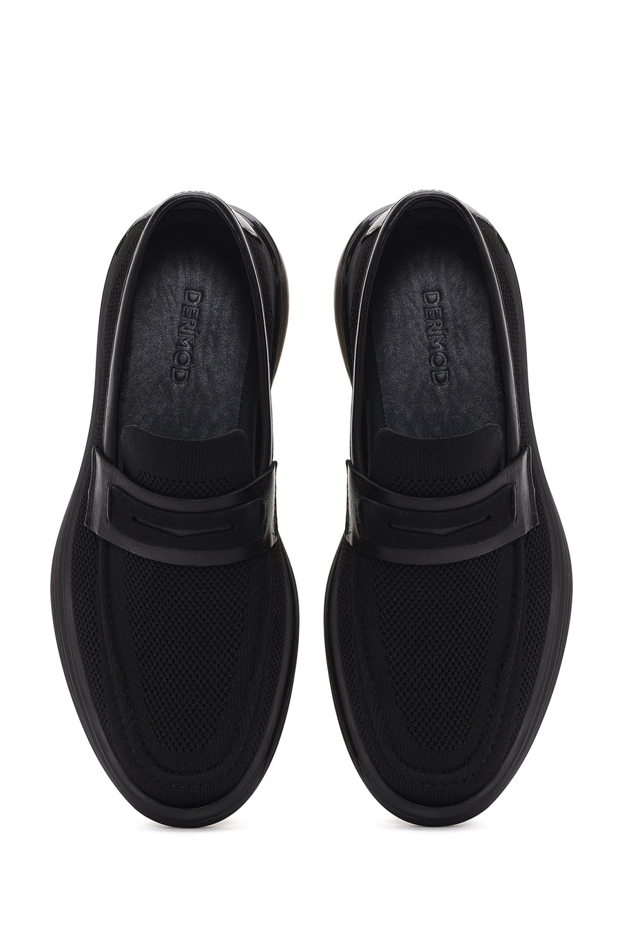 Erkek Siyah Kumaş Loafer