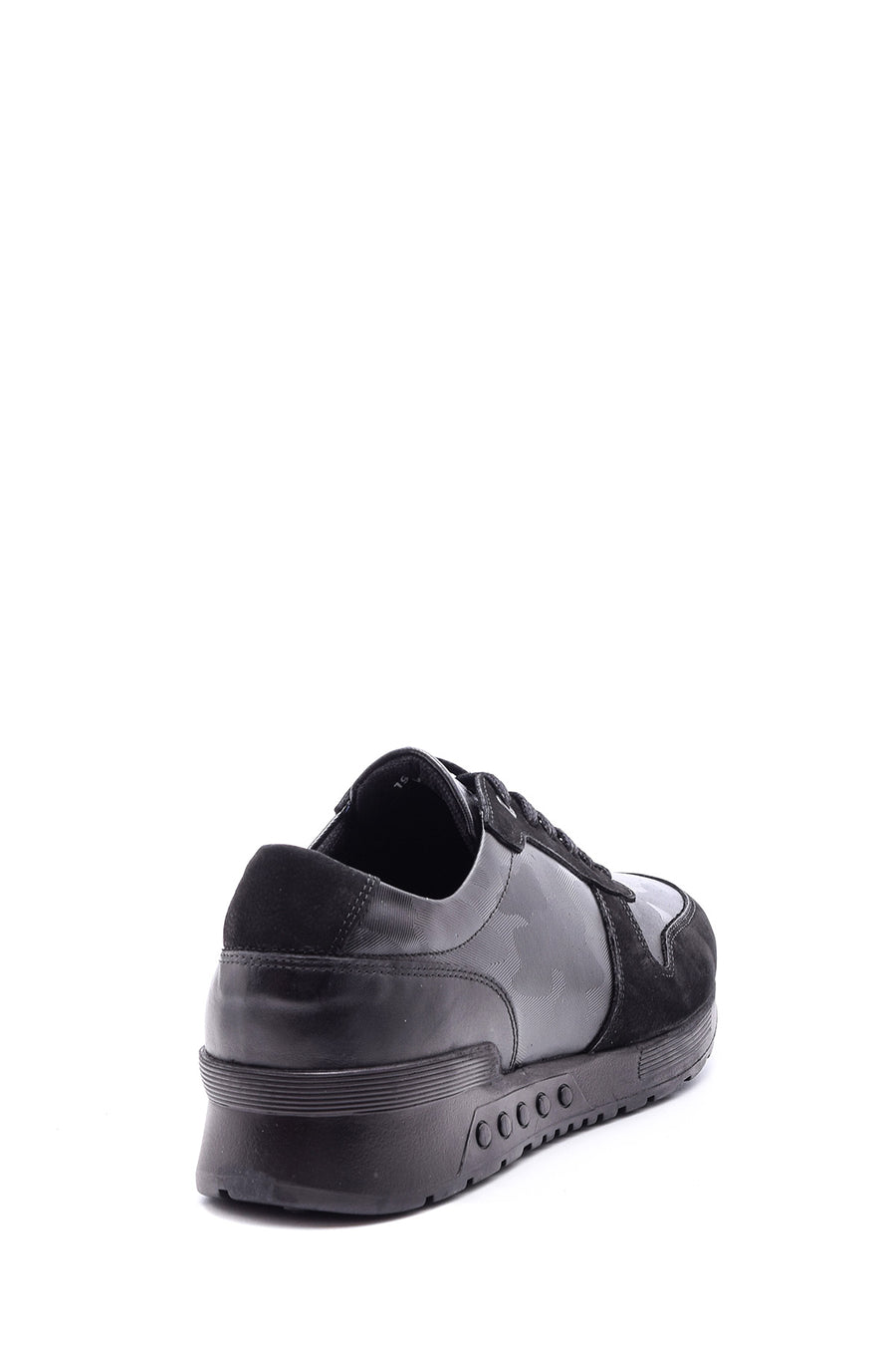 Men's Suede Detailed Leather Sneaker