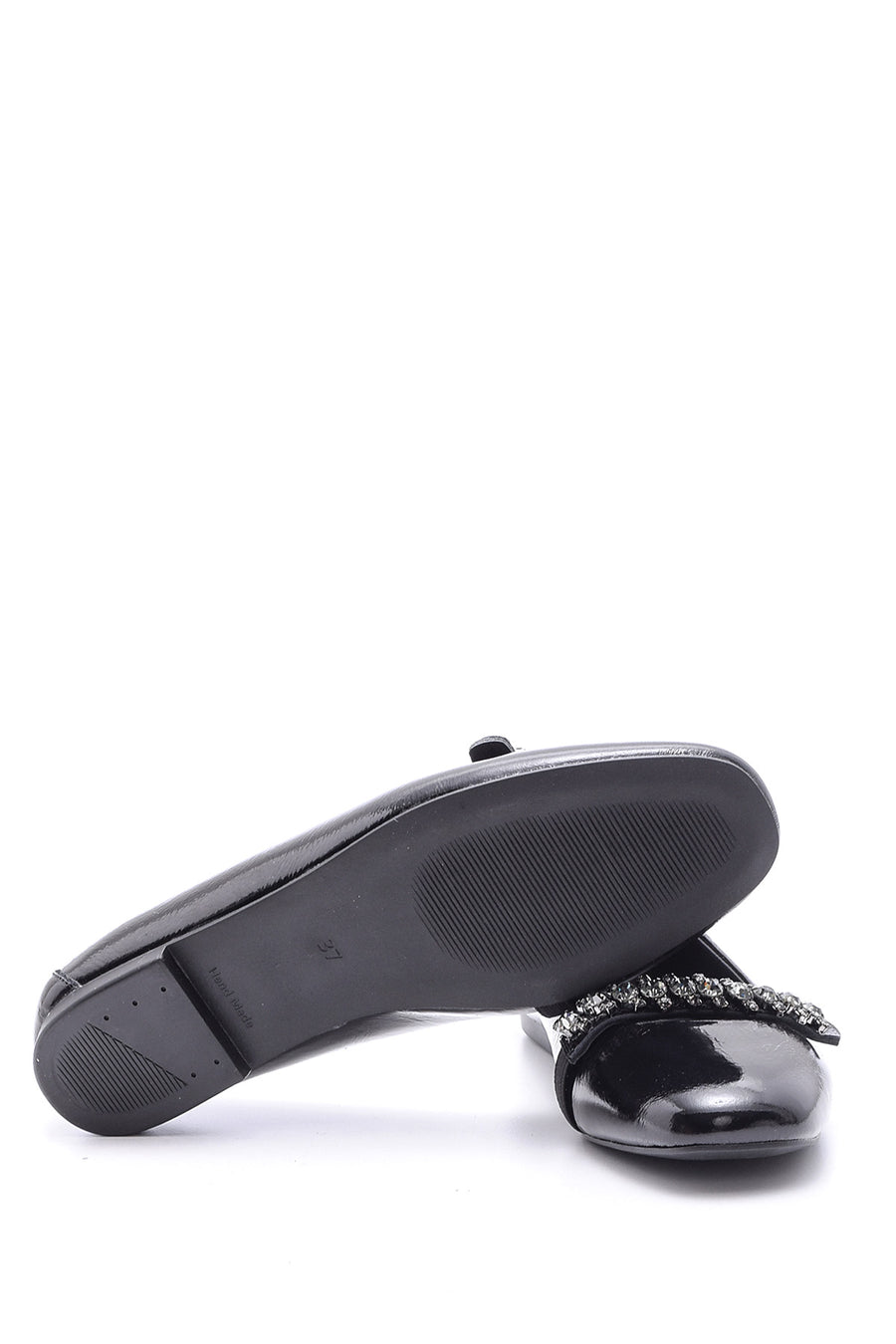 Women's Patent Leather Stone Ballet Ballet