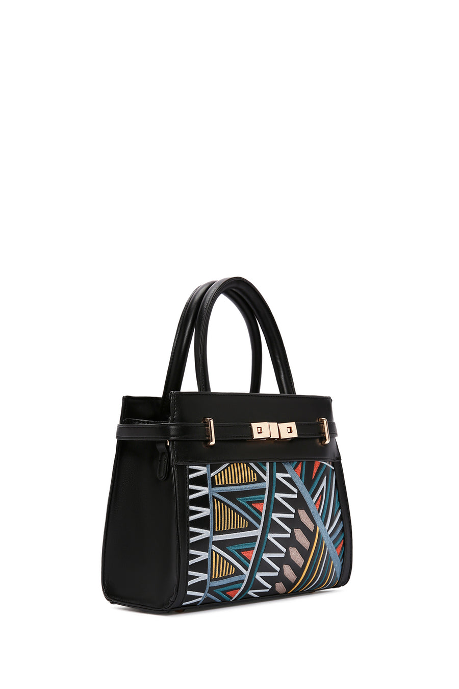 Women's Black Long Strap Shoulder Bag