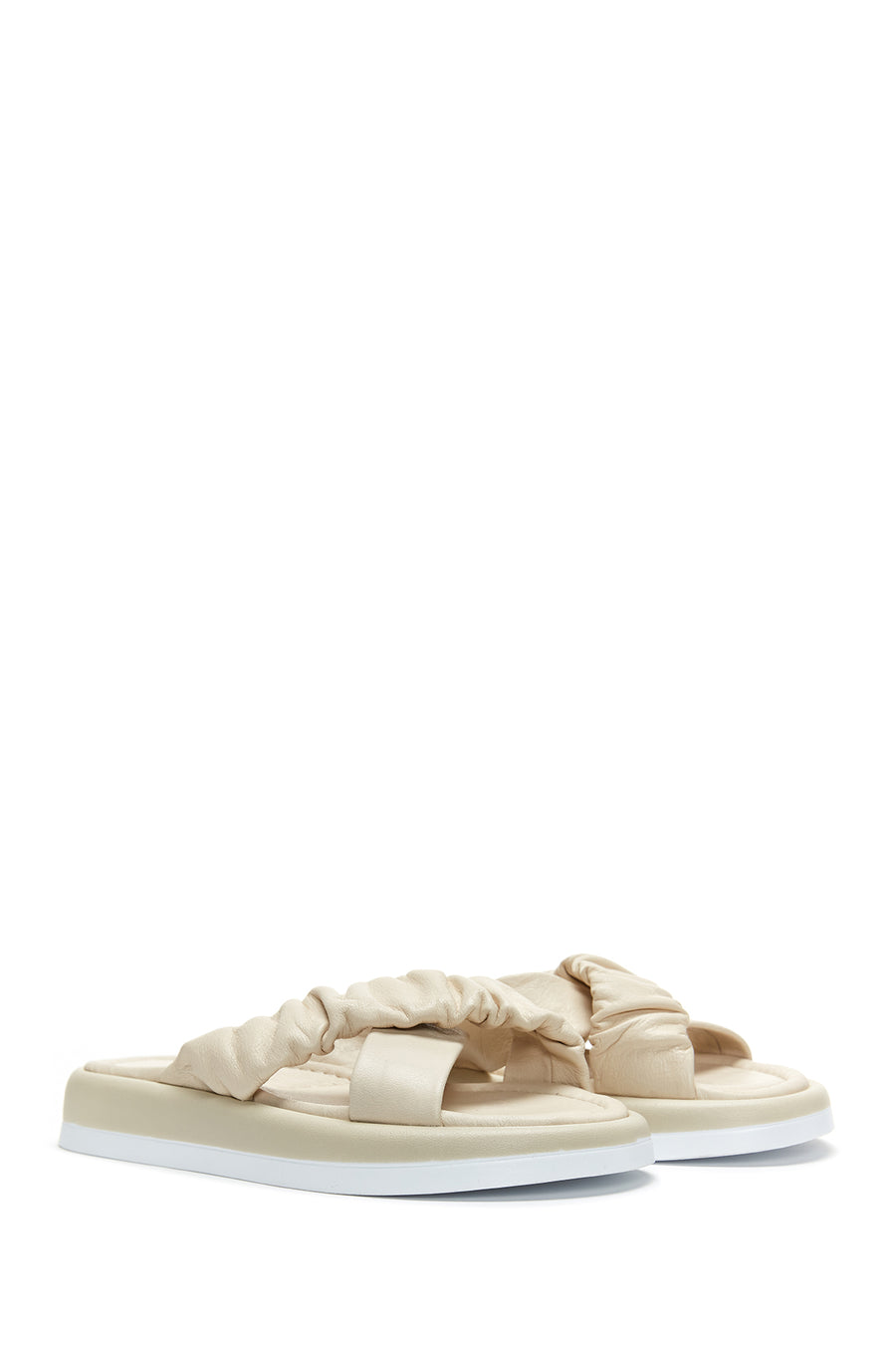 Women's Leather Comfort Slippers