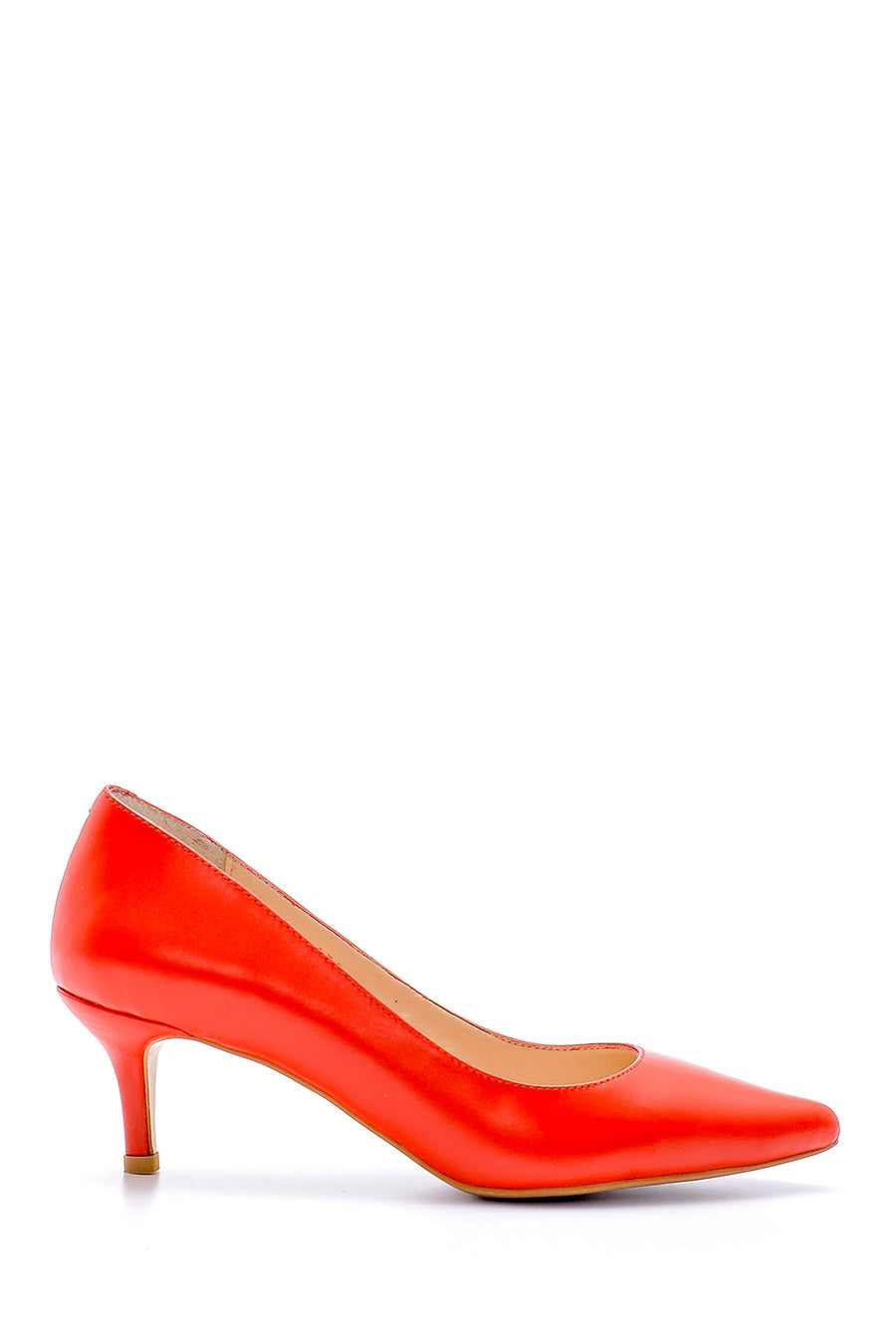 Women's Leather Heeled Shoes 20SFD140118 | Derimod