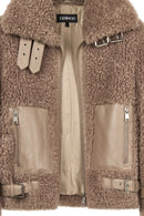 Kitzbuhel Kadın Vizon Teddy Mont | Derimod