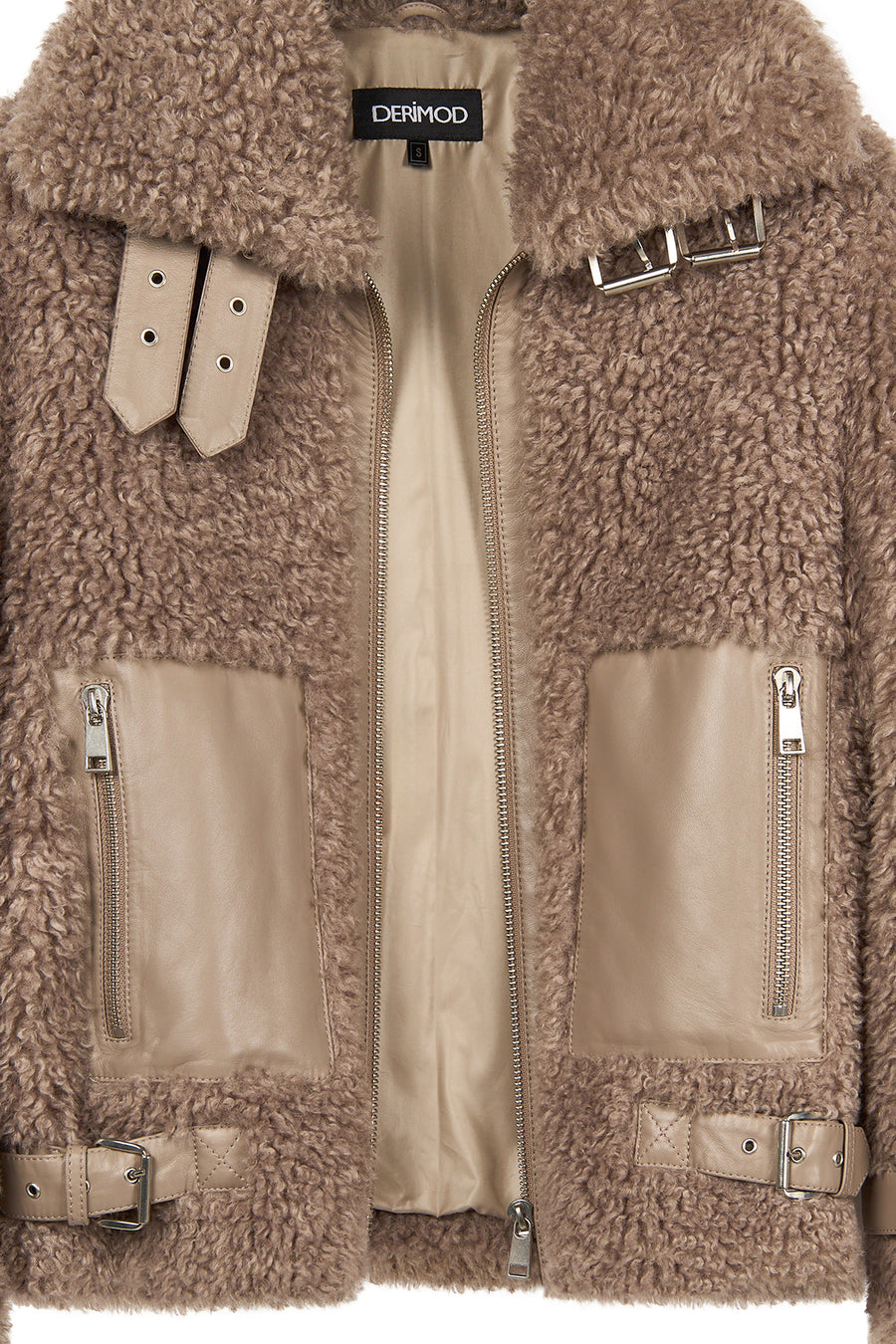 Kitzbuhel Kadın Vizon Teddy Mont
