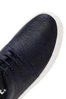Camper Men's Navy Blue Chasis Lace-Up Leather Casual Shoes | Derimod