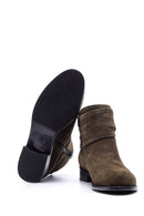 Women's Suede Leather Boots | Derimod