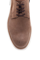 Men's Mink Nubuck Leather Casual Shoes | Derimod