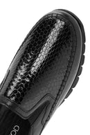 Women's Black Leather Comfort Shoes | Derimod