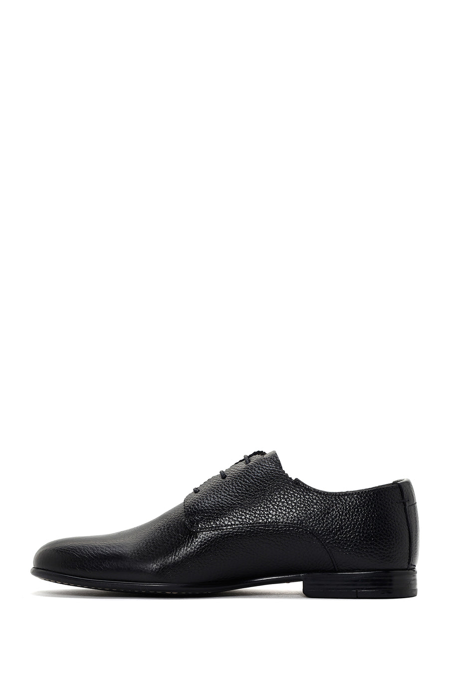 Derimod Black Men's Black Laced Leather Classic Shoes