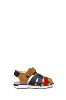 Geox Erkek Bebek Taba B S.Delhi B. A - Wax. Lea + Suede Bantlı Sandalet | Derimod