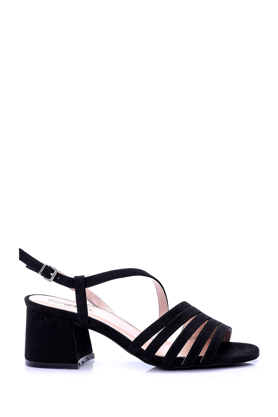 Women's Suede Heeled Shoes 19SFE133210 | Derimod