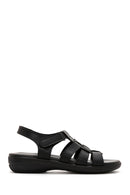 Kadın Siyah Comfort Sandalet | Derimod