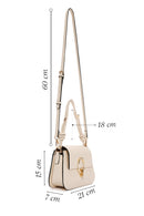 Women's Cream Long Strap Shoulder Bag | Derimod