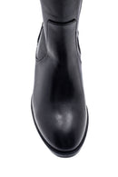 Women's Leather Heeled Boots | Derimod