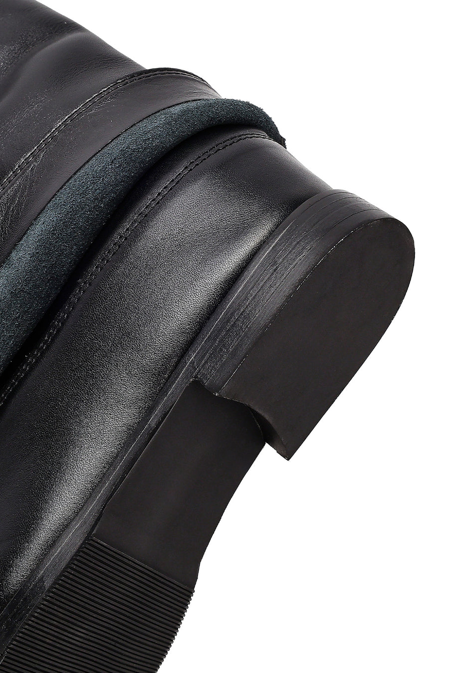 Women's Black Leather Boots