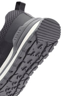 Erkek Gri Bağcıklı Kumaş Sneaker | Derimod