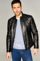 Alves Men's Leather Jacket | Derimod