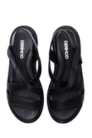 Women's Leather Comfort Sandals | Derimod