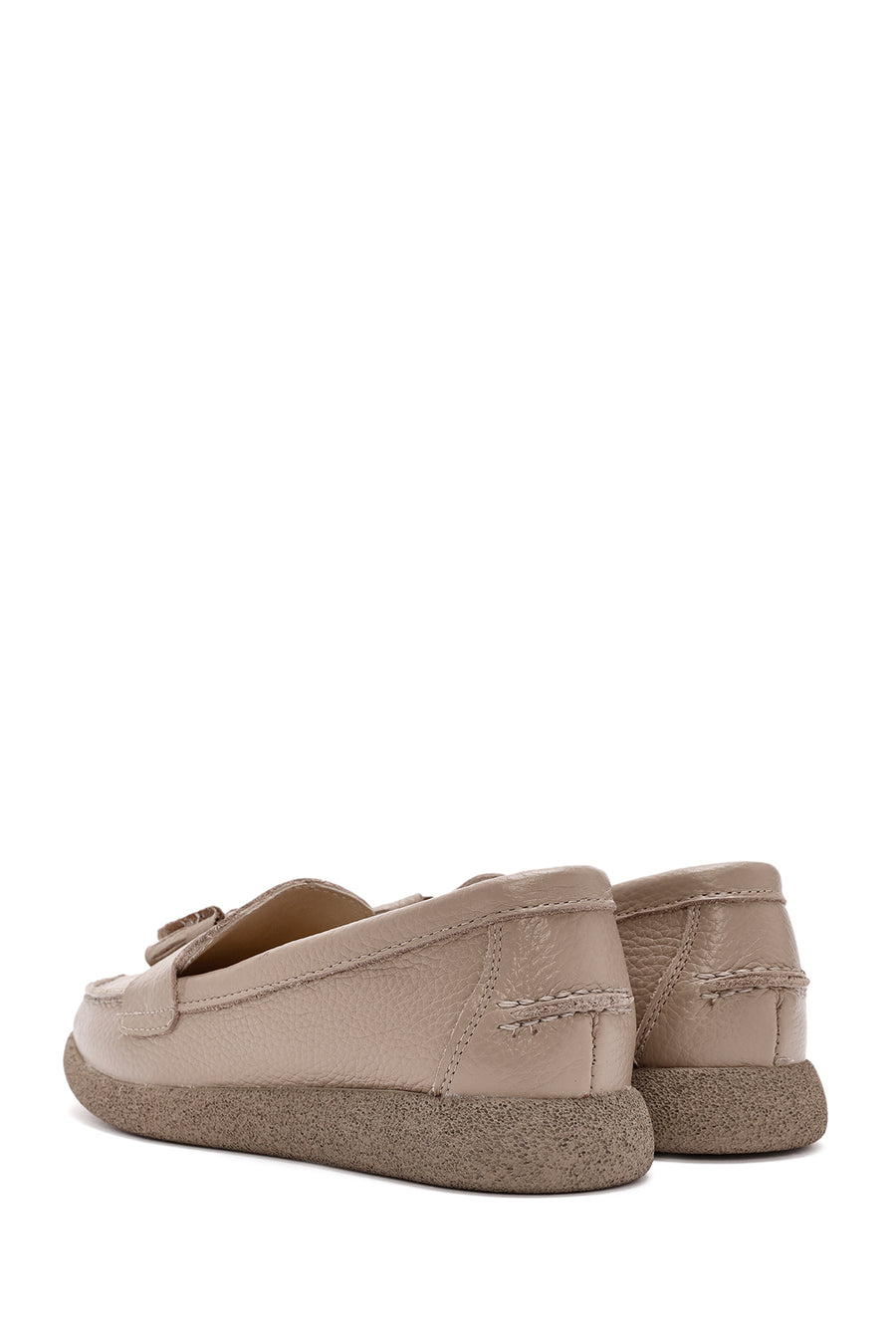 Women's Mink Tassel Leather Comfort Loafer