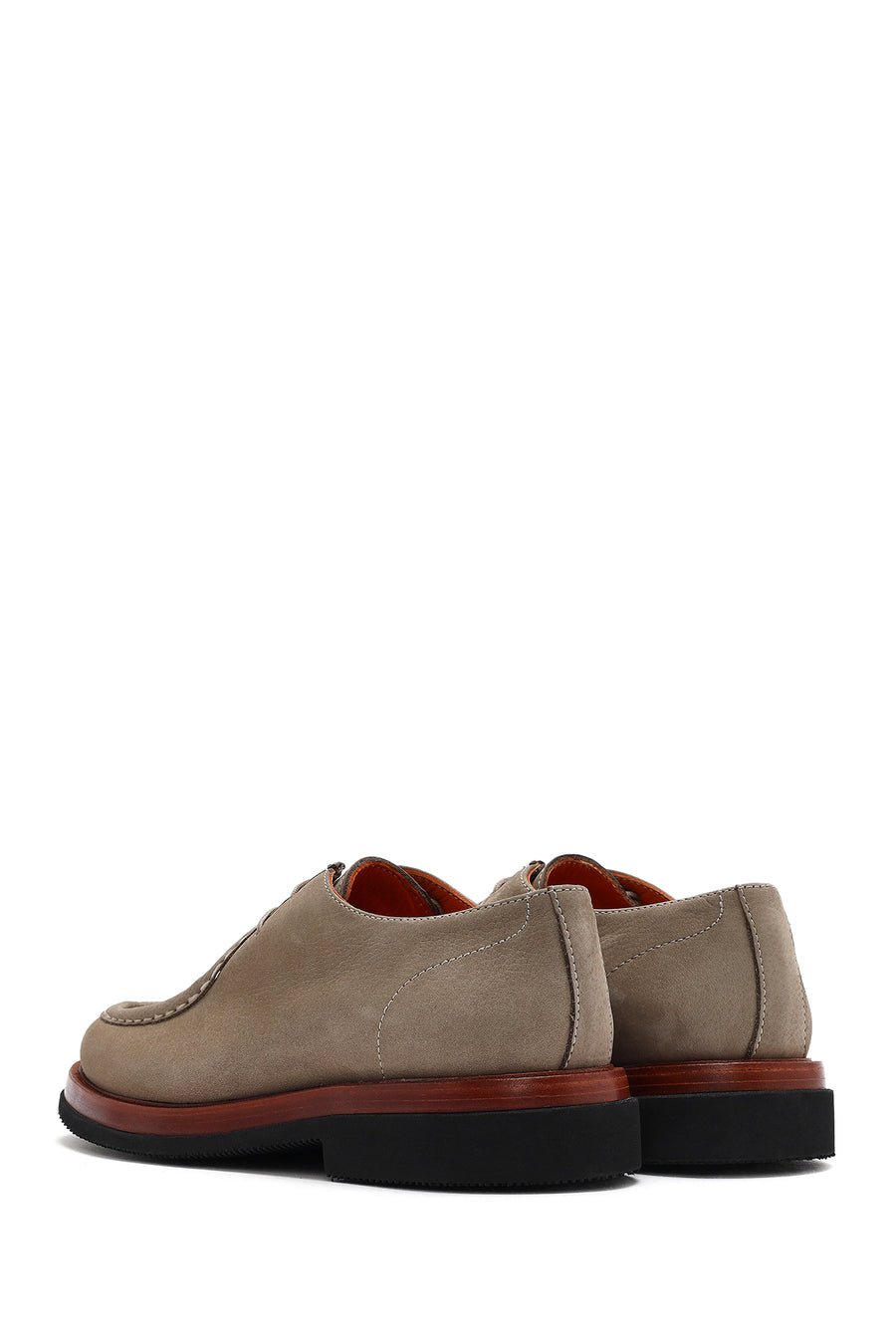 Male Mink Lace-up Nubuck Leather Casual Shoes