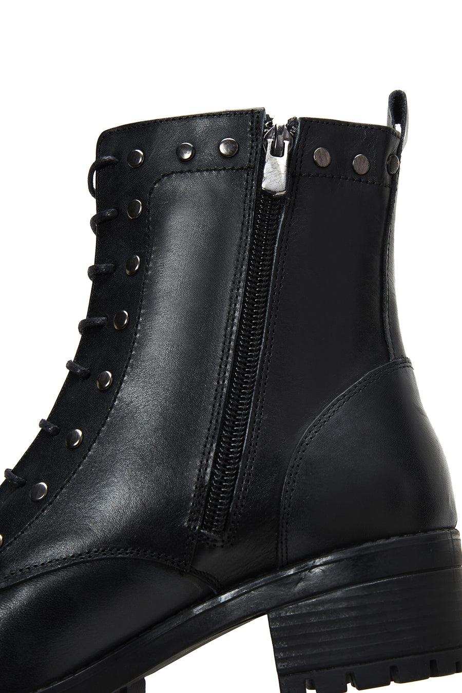 Women's Black Leather Boots