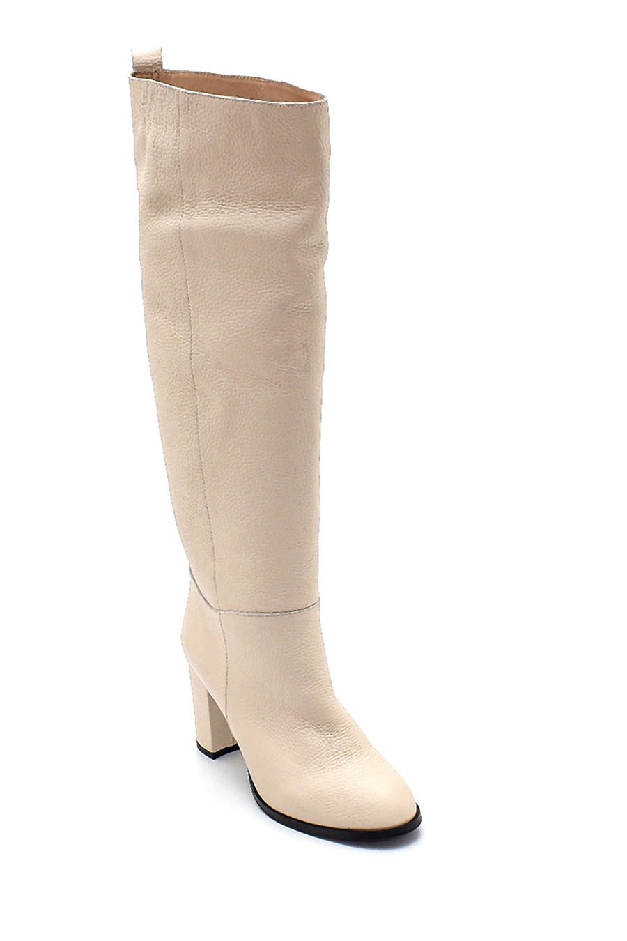 Women's Leather Heeled Boots