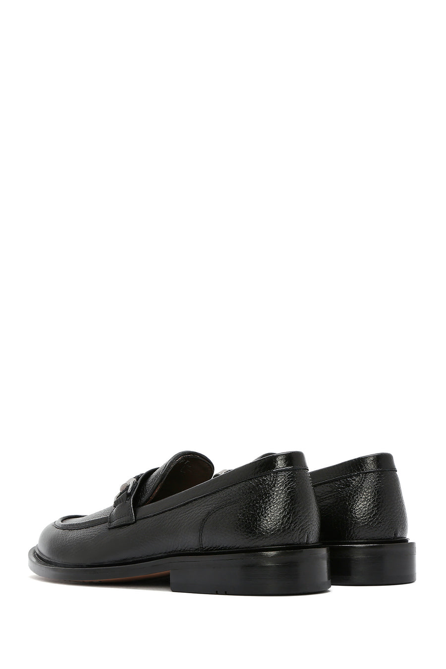 Men's Black Leather Classic Loafer