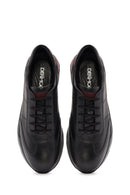 Men's Black Lace-up Leather Casual Shoes | Derimod