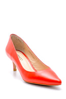 Women's Leather Heeled Shoes | Derimod