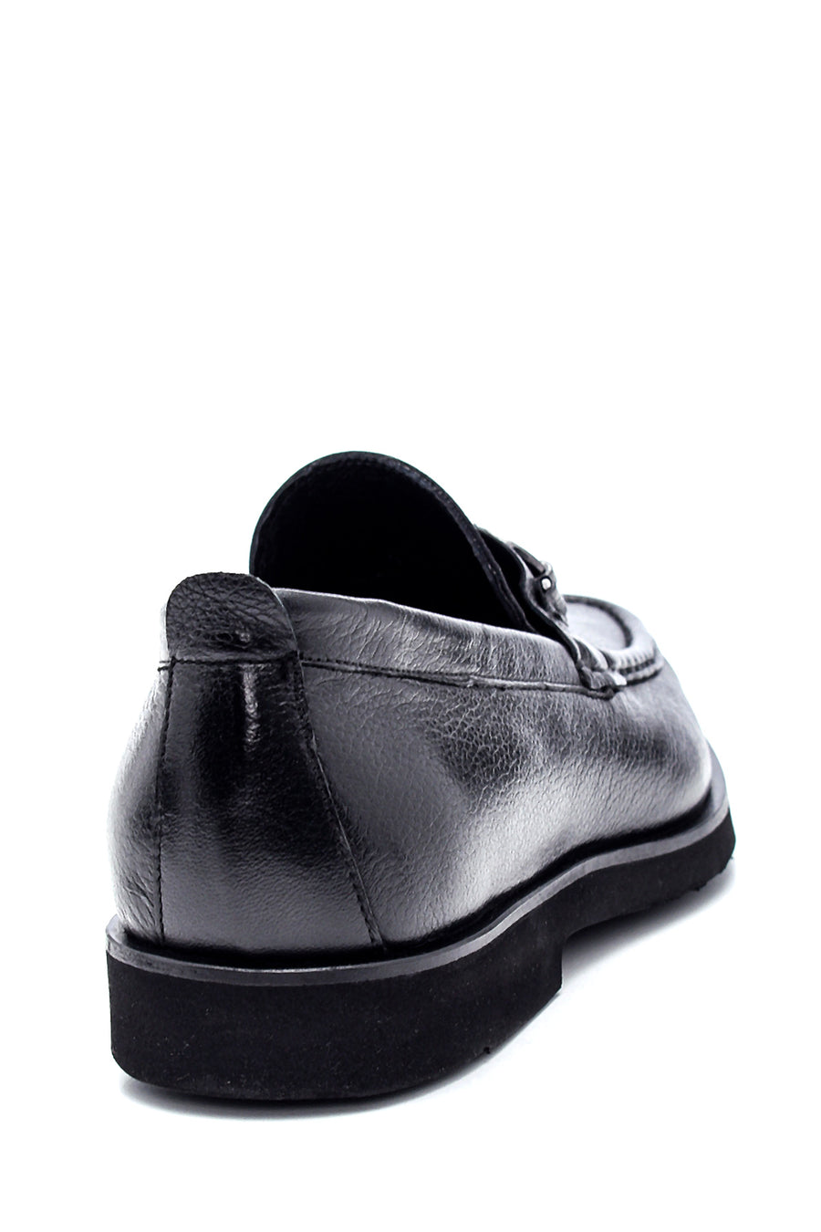 Men's Leather Buckle Loafer