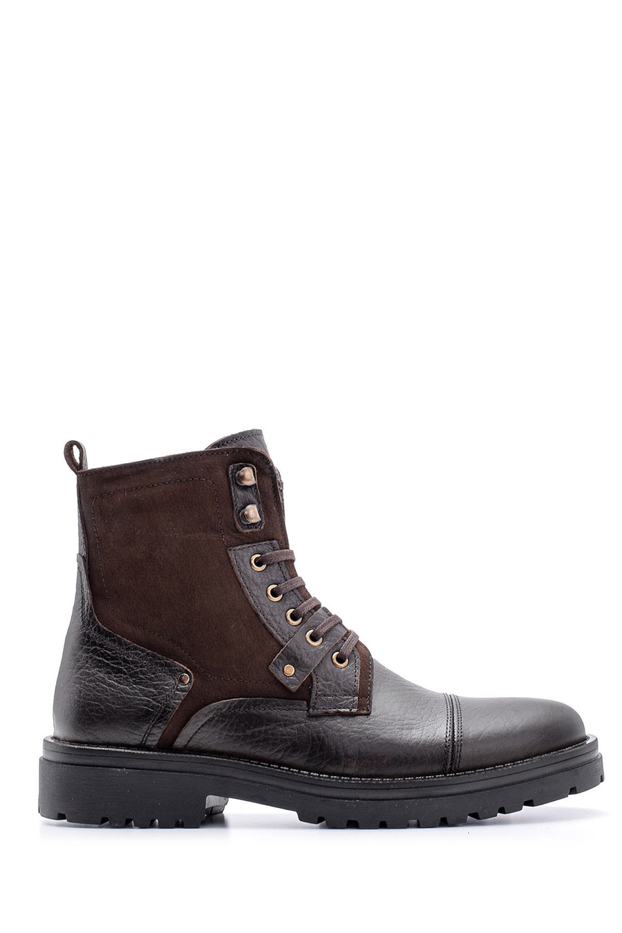 Men's Casual Leather Boots 19WFD3483FT | Derimod