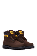 Caterpillar Women's Brown Nubuck Leather Colorado Boots | Derimod