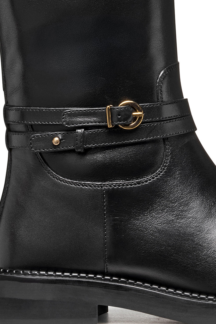 Geox Women Black D Serılda A - Smo.Lea Zippered Leather Boot