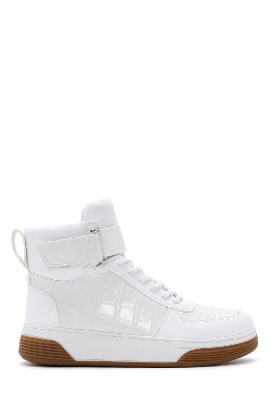 Women's White High Top Sneaker 23WFE220514 | Derimod