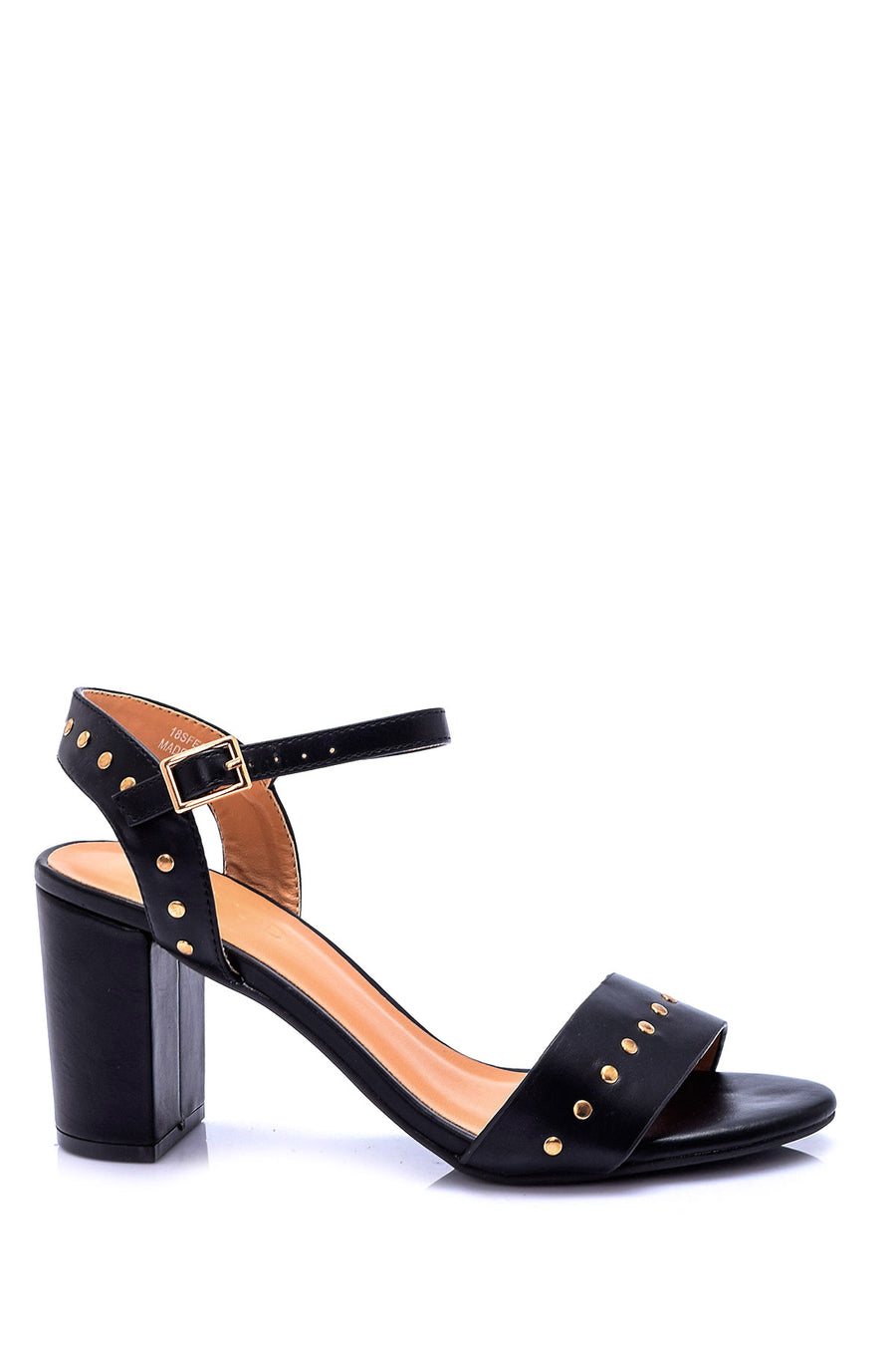 Women's Studded Detailed Heeled Shoes 19SFE230418 | Derimod